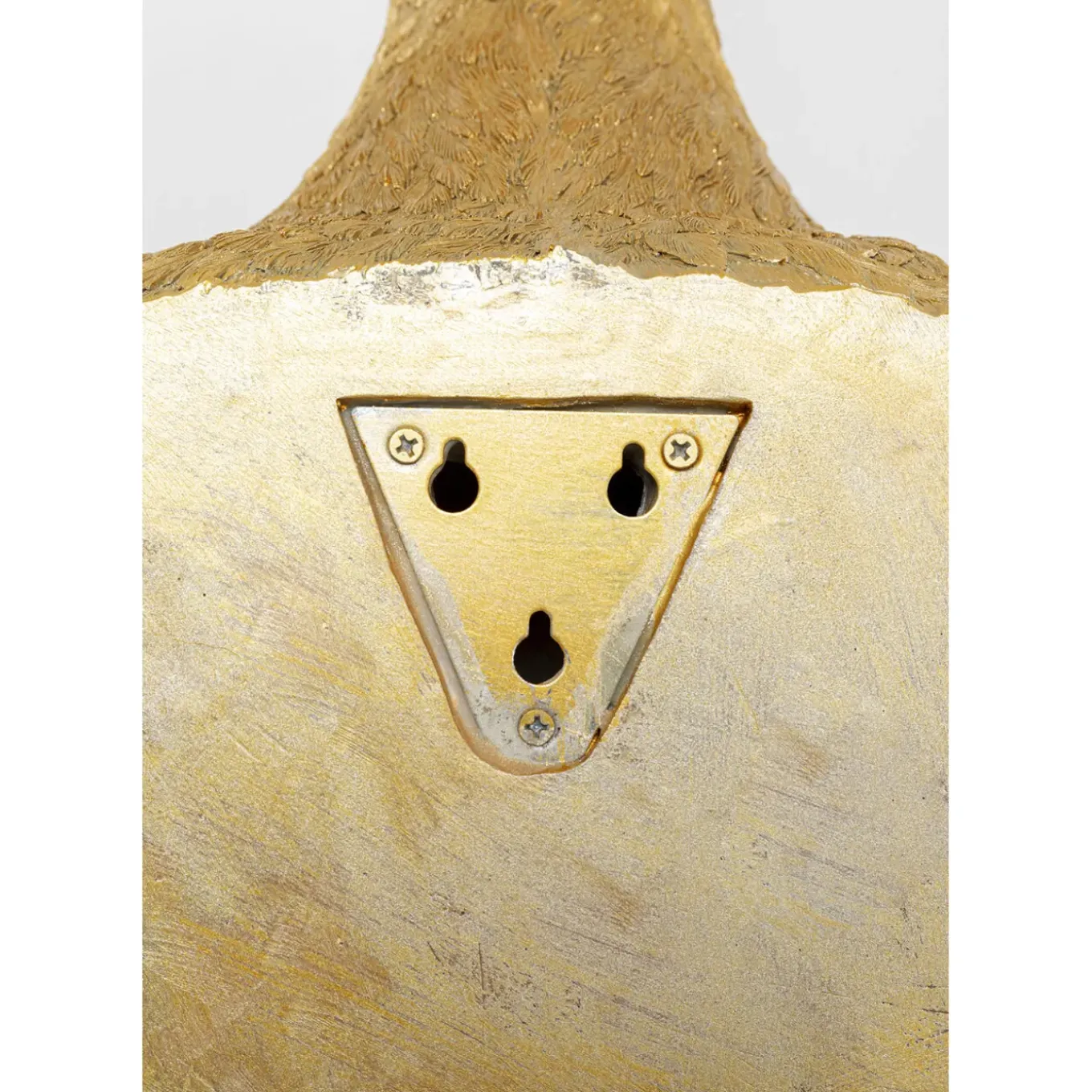 Applique Animal Spoonbill Dore 29X62Cm