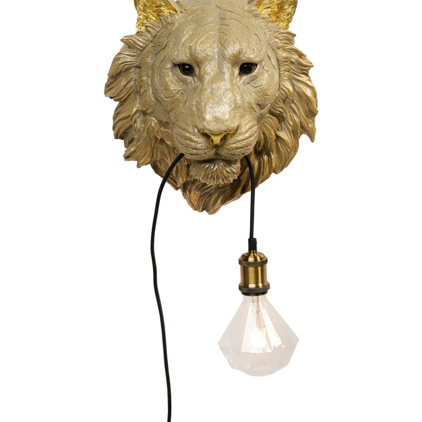 Applique Animal Tiger Head 34Cm