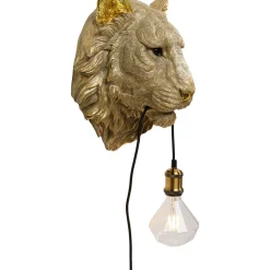 Applique Animal Tiger Head 34Cm
