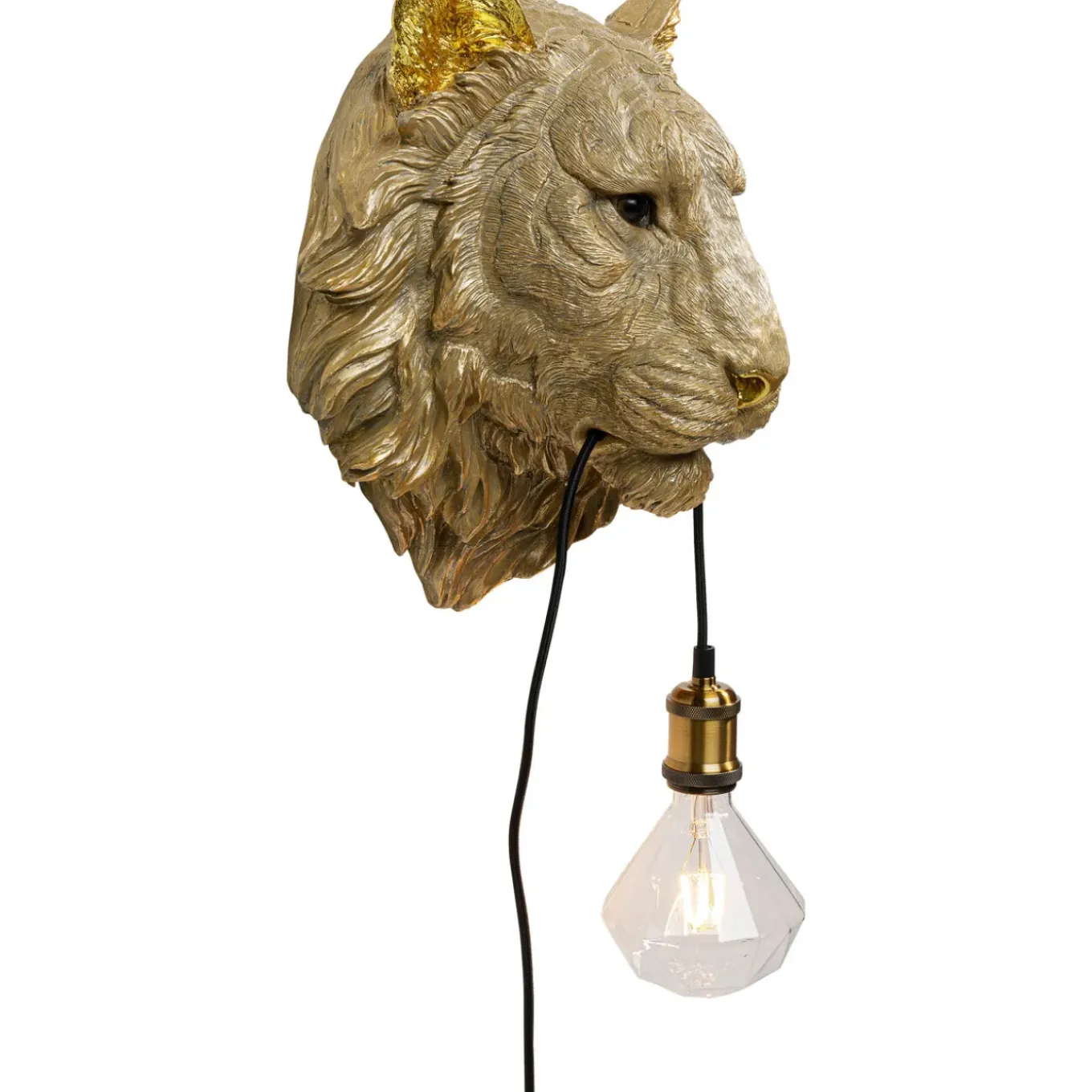 Applique Animal Tiger Head 34Cm