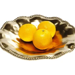 Assiette Bell Dore O36Cm