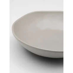 Assiette Creuse Organic Gris O21Cm