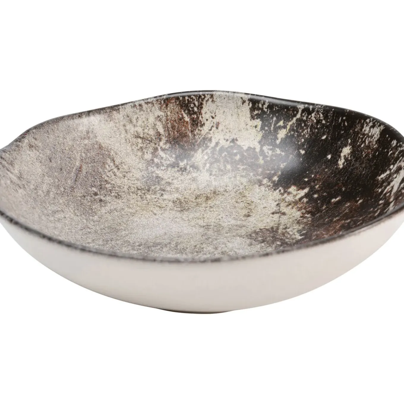 Assiette Creuse Savannah Marron/Gris O20