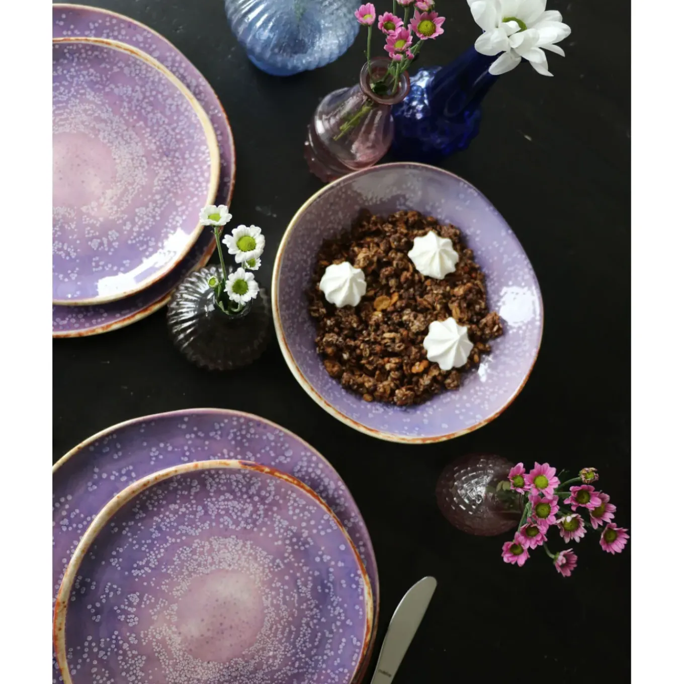 Assiette Creuse Shirley Violet O21Cm