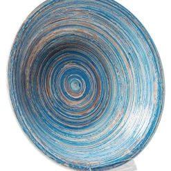 Assiette Creuse Swirl Bleu O21Cm