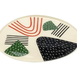 Assiette Décorative Abstract Counterpart (3-Parti
