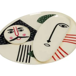 Assiette Décorative Abstract Counterpart (3-Parti