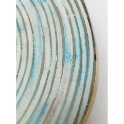 Assiette Décorative Melia Bleu Clair O37Cm