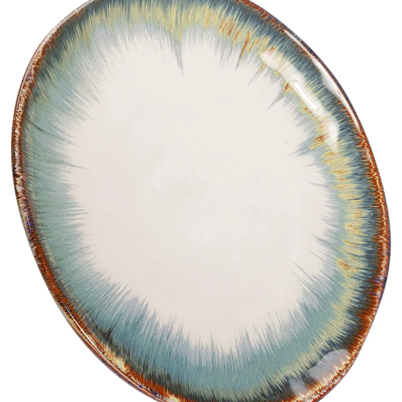 Assiette Laguna Bleu O26Cm