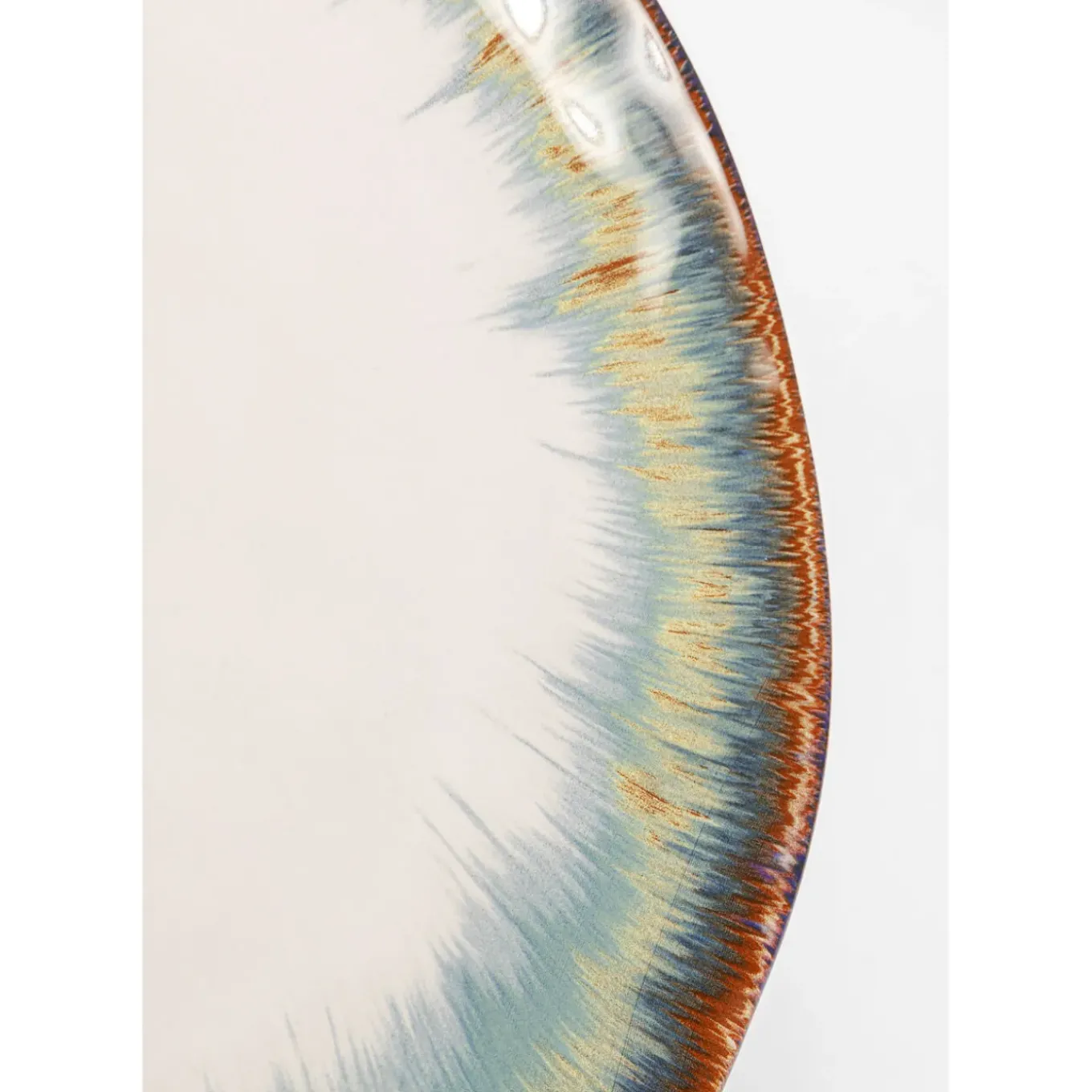 Assiette Laguna Bleu O26Cm