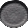 Assiette Organic Noire O26Cm