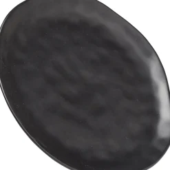 Assiette Organic Noire O26Cm