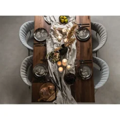 Assiette Savannah Marron/Gris O26Cm