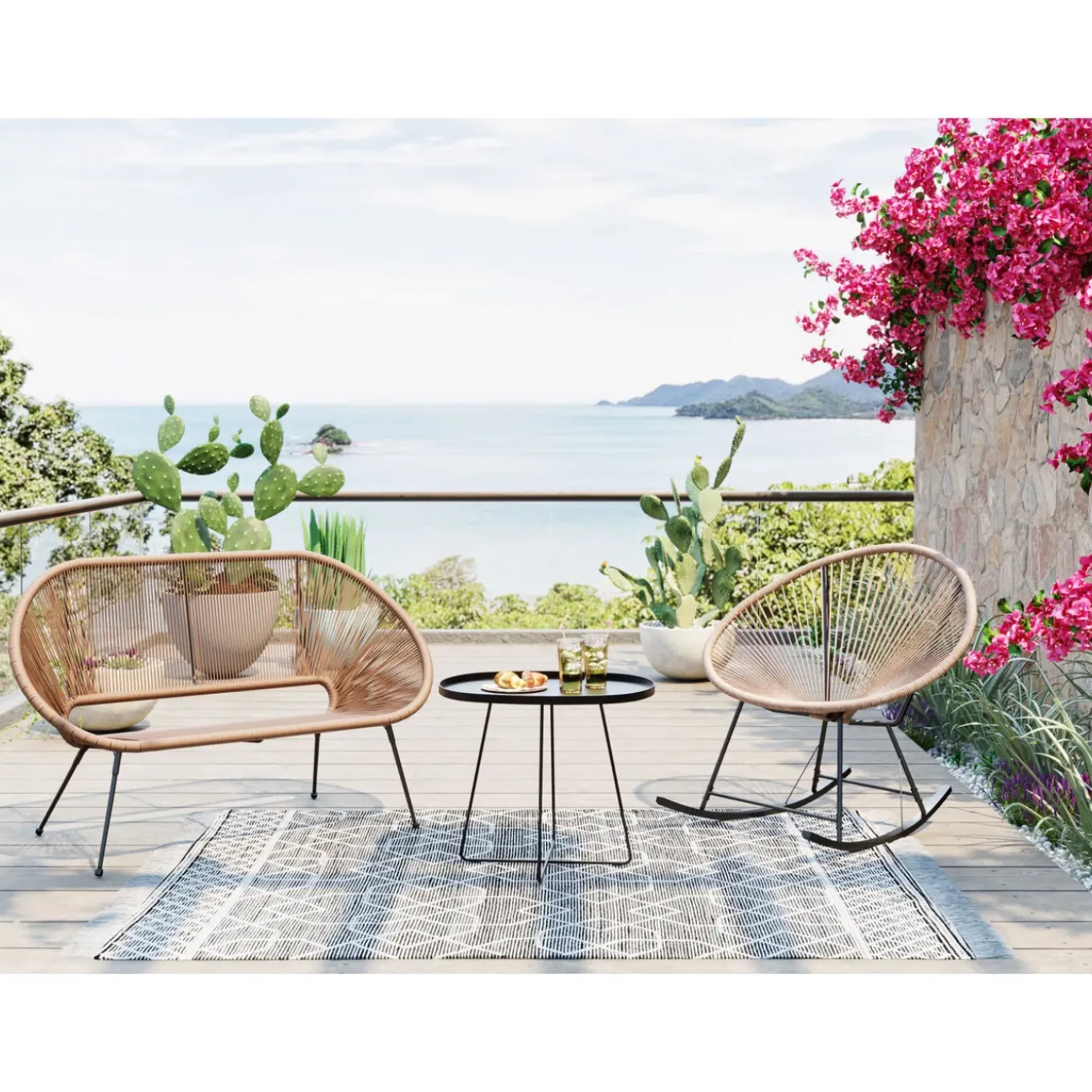 Banquette Acapulco Nature