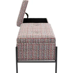 Banquette Buttons Storage Colore