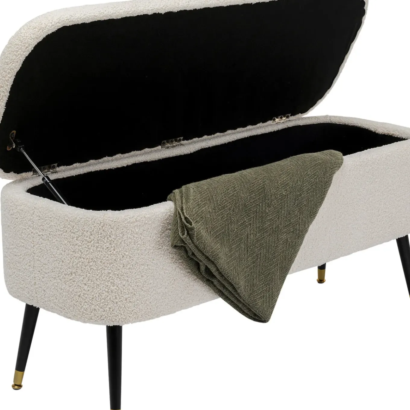 Banquette Coffre Rico Blanc