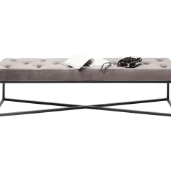 Banquette Crossover Gris Noir 150X40Cm