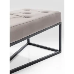 Banquette Crossover Gris Noir 150X40Cm