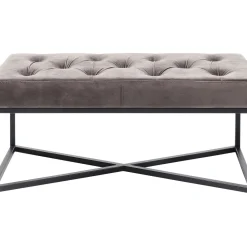 Banquette Crossover Gris Noir 90X40Cm