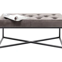 Banquette Crossover Gris Noir 90X40Cm