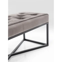 Banquette Crossover Gris Noir 90X40Cm