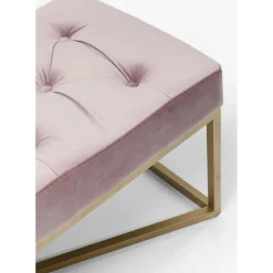 Banquette Crossover Rose Laiton 90X40Cm