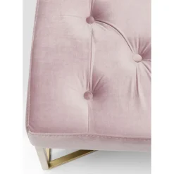 Banquette Crossover Rose Laiton 90X40Cm