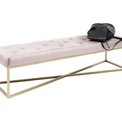 Banquette Crossover Rose Laiton 150X40Cm