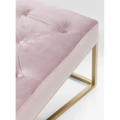 Banquette Crossover Rose Laiton 150X40Cm