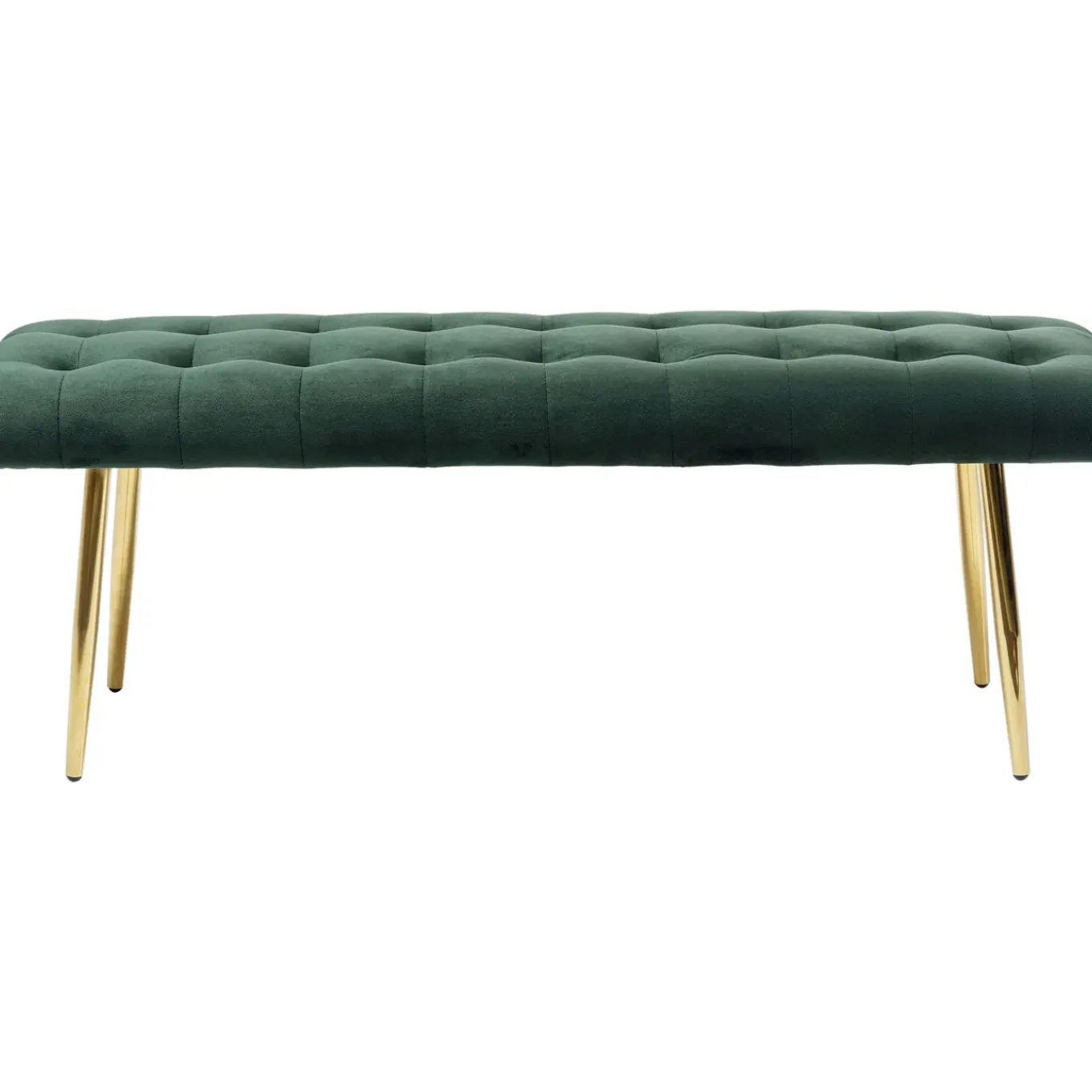 Banquette Dallas Velours Vert 110Cm