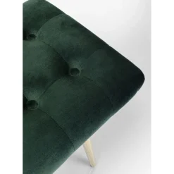 Banquette Dallas Velours Vert 110Cm