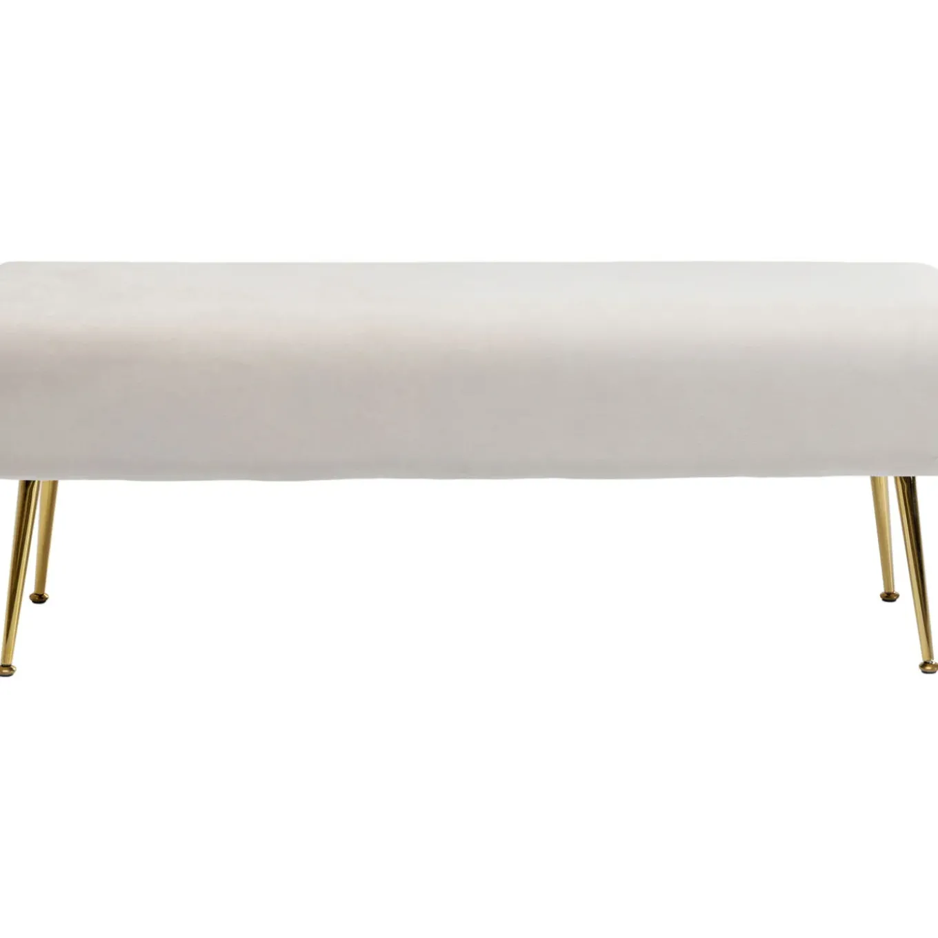 Banquette Deria Velours Creme 110Cm
