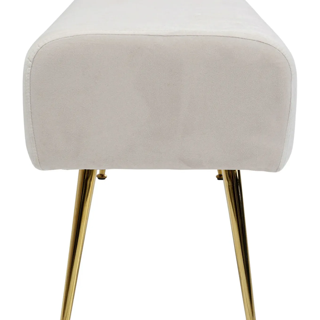 Banquette Deria Velours Creme 110Cm
