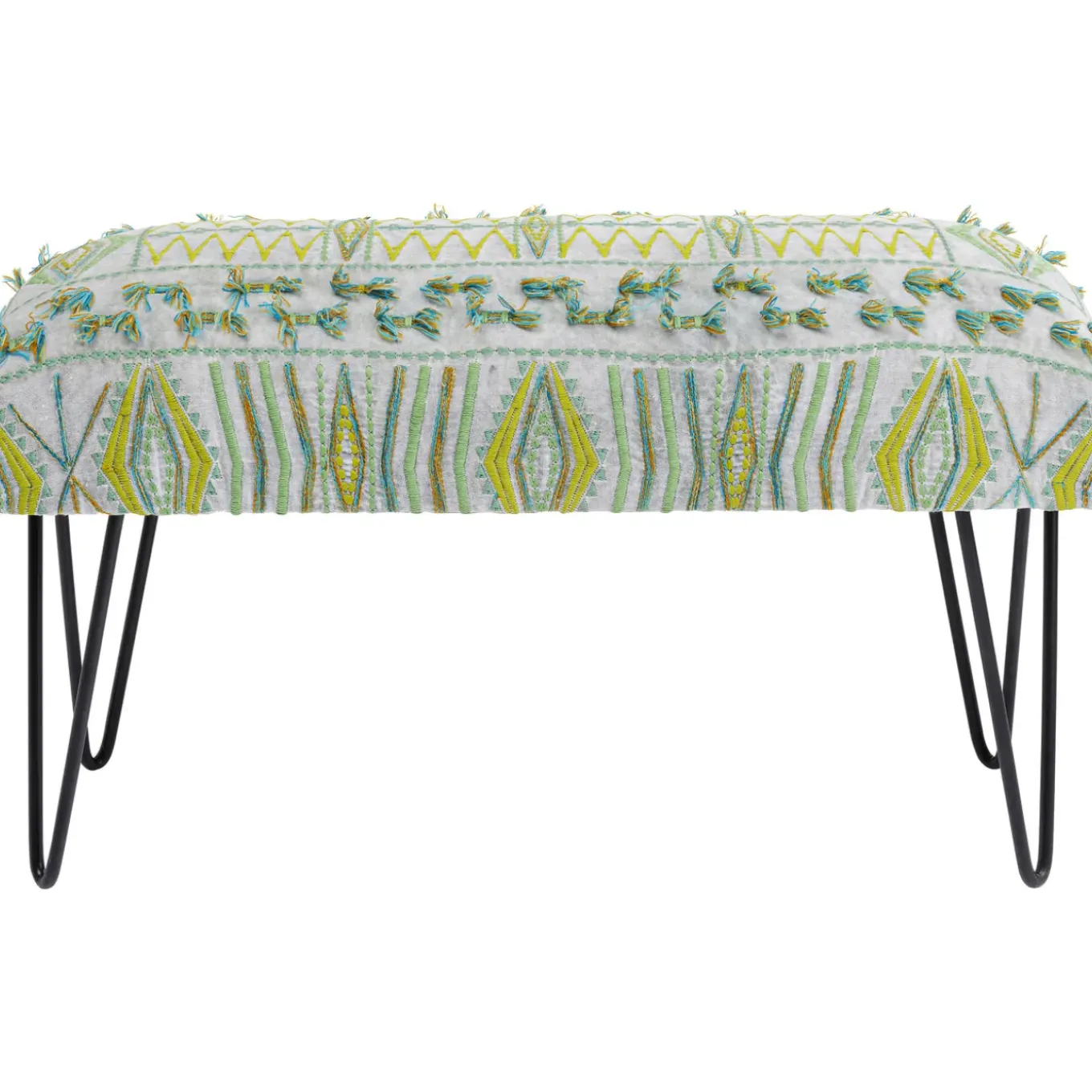 Banquette Desna Patchwork Vert 80Cm