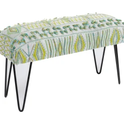 Banquette Desna Patchwork Vert 80Cm