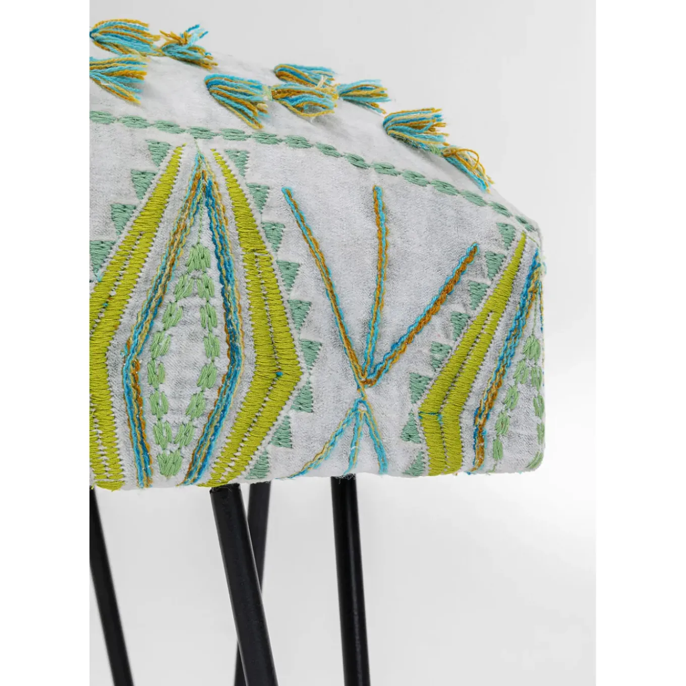 Banquette Desna Patchwork Vert 80Cm