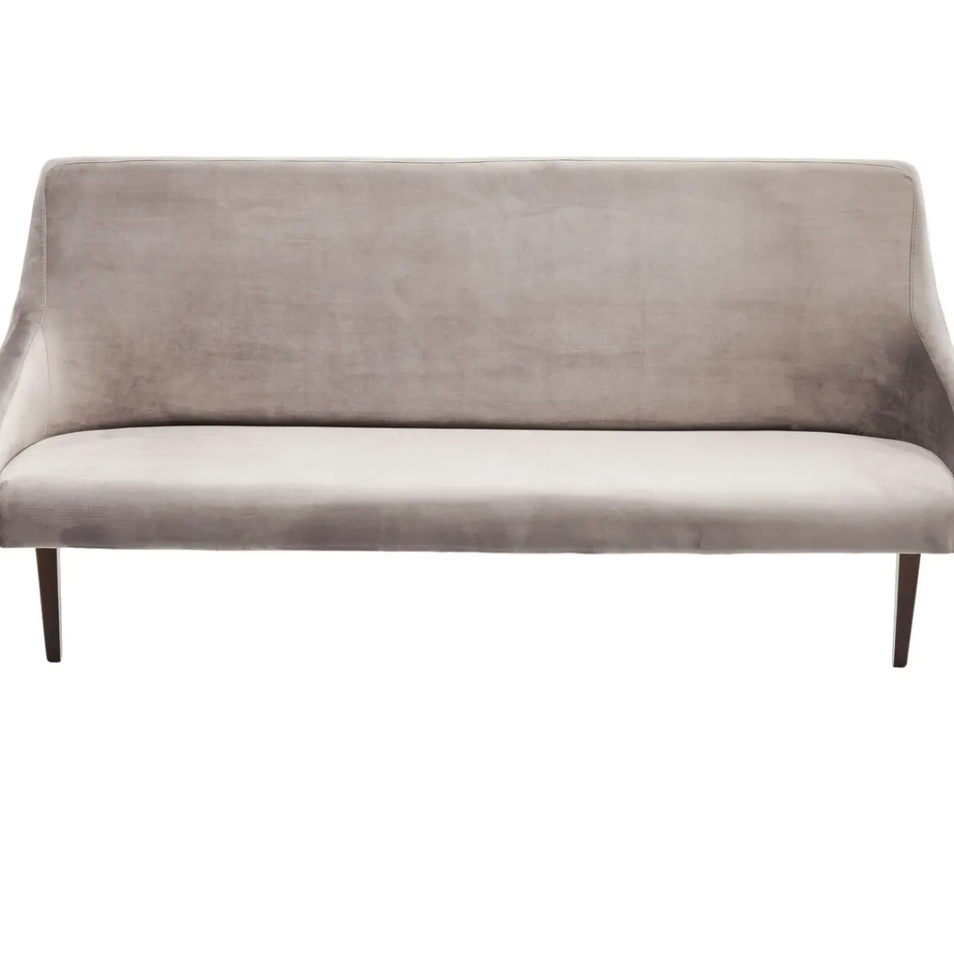 Banquette Mode Sans Acc. Velours Gris