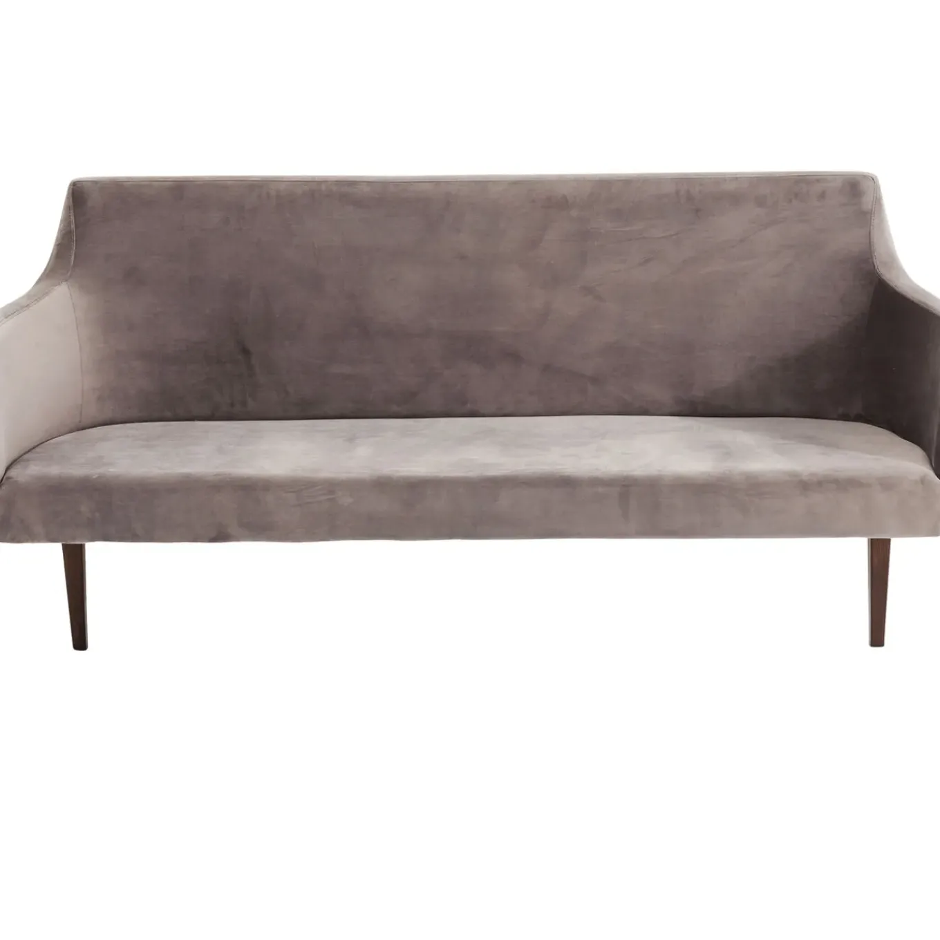 Banquette Mode Velours Gris