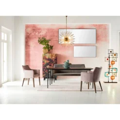 Banquette Mode Velours Gris