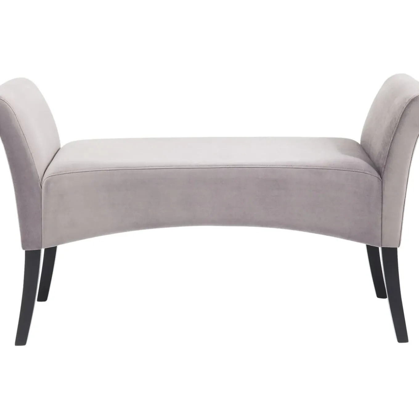 Banquette Motley Velvet Silvergrey