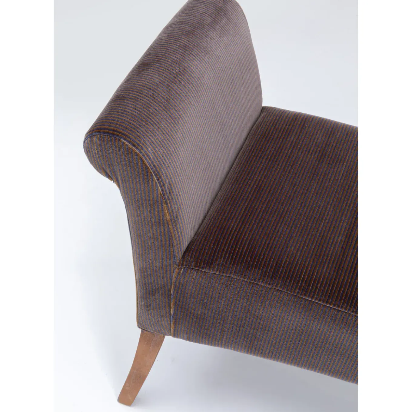 Banquette Motley Verlours Marron