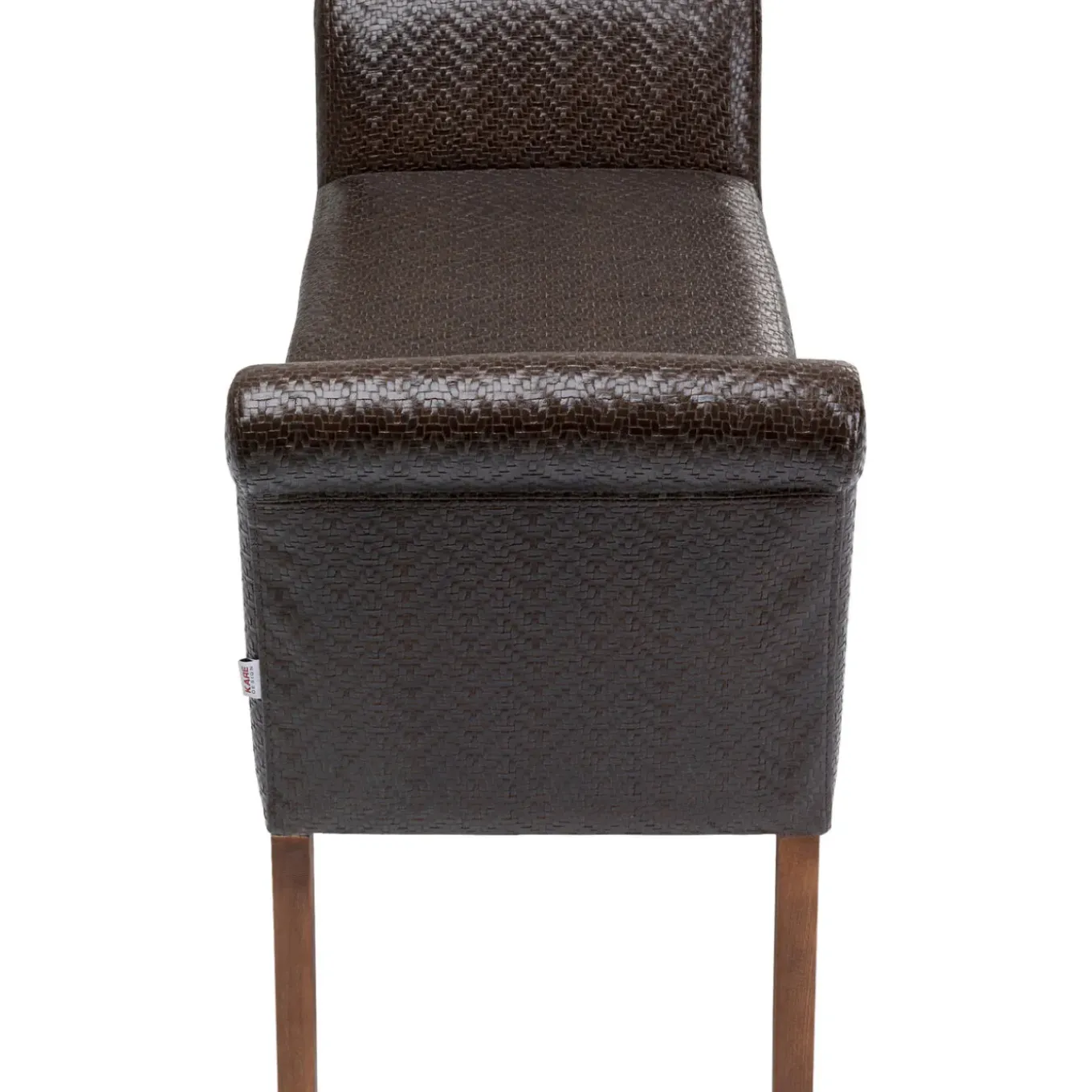 Banquette Motley Zigzag Marron