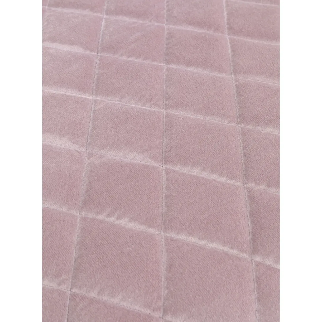 Banquette Smart Velours Rose Noir 90Cm