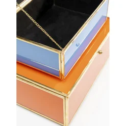 Boite Neomi Orange Bleu (2/Set)