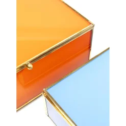 Boite Neomi Orange Bleu (2/Set)