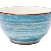 Bol Swirl Bleu O14Cm
