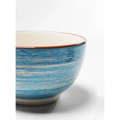 Bol Swirl Bleu O14Cm