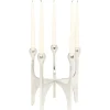 Bougeoir Stacky Argente 31Cm