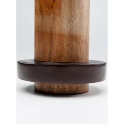 Bougeoir Wood Zylinder 15Cm