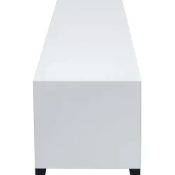 Buffet Bas Luxury Push Blanc 140X50Cm